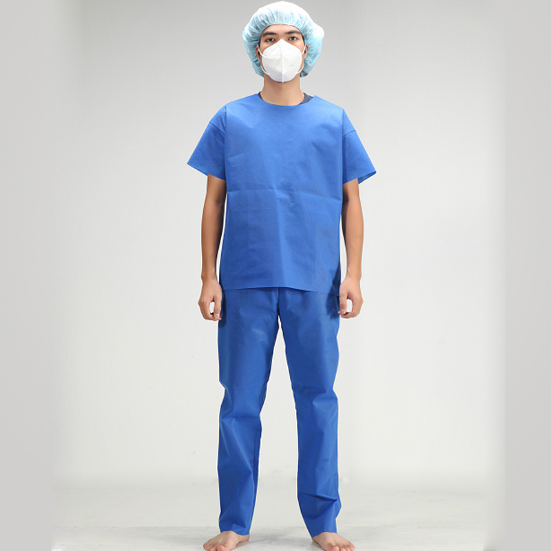 Nexweşên bijîjkî Uniformên Pajamasê yên Opaque Scrubs